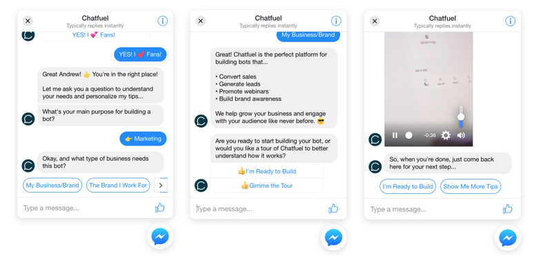 การใช้ Facebook Messenger