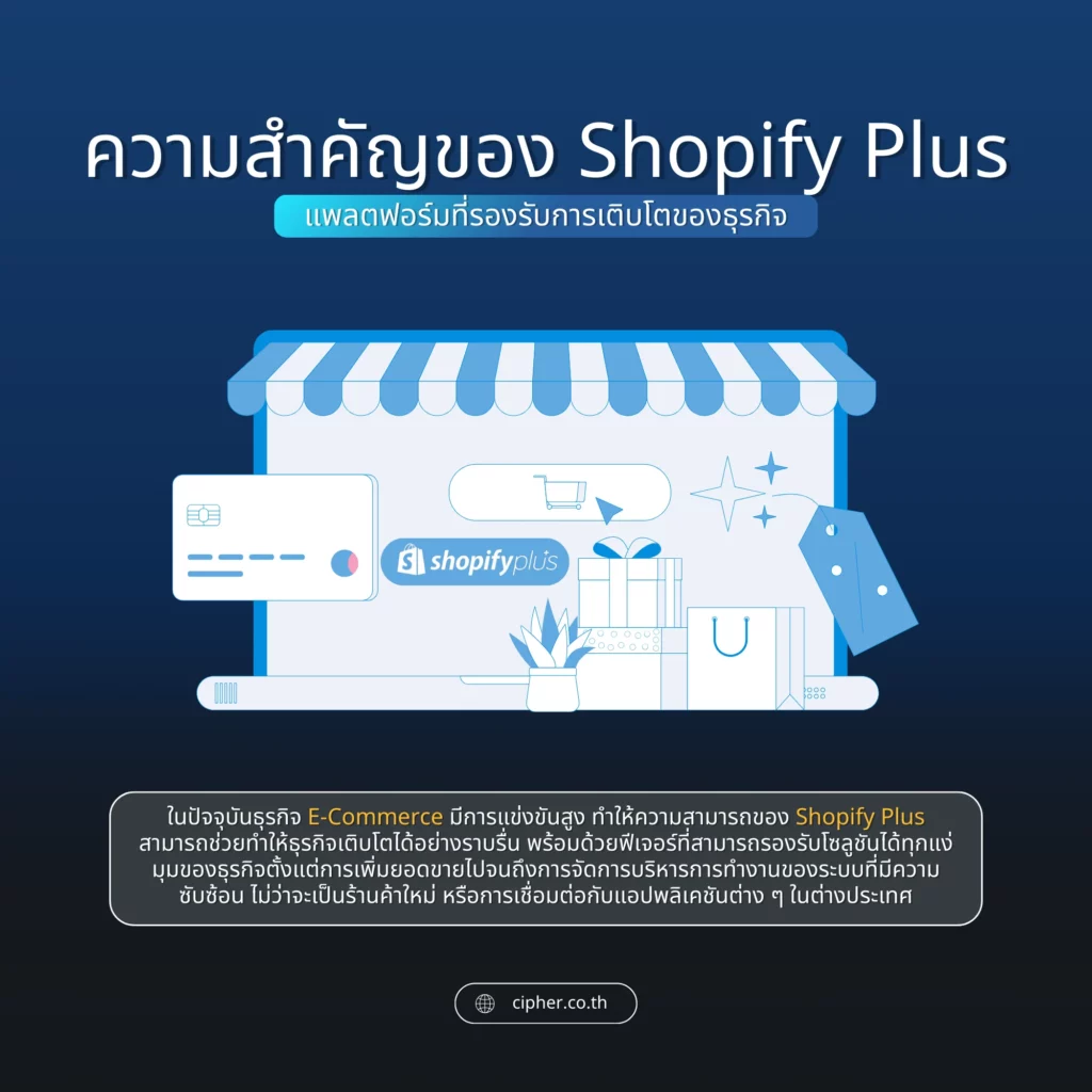 ความสำคัญของ Shopify Plus