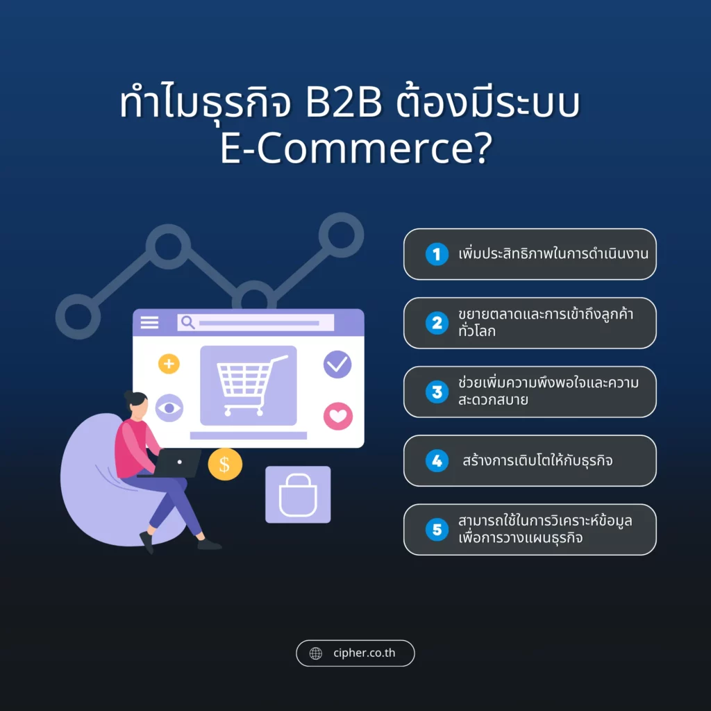 Why does a B2B business need an e-commerce system?