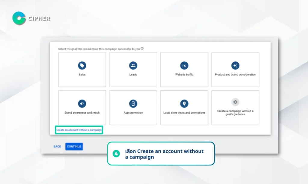 ขั้นตอนการสมัคร Google Keyword Planner - 4