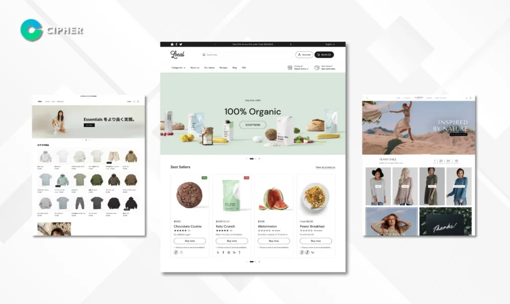 เคล็ดลับการใช้ Shopify Website Themes - Shopify Theme