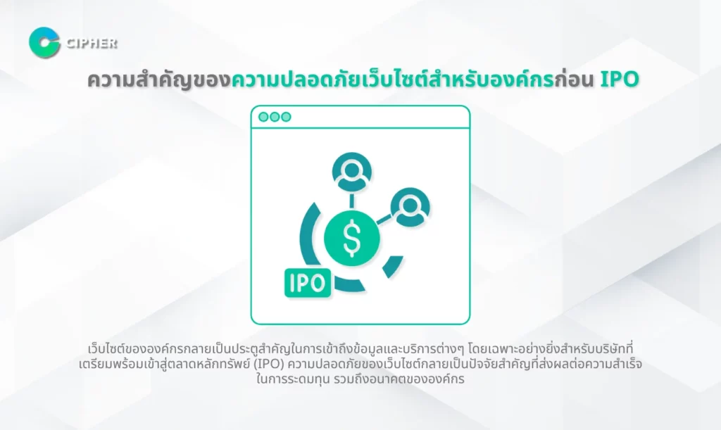ทำไมความปลอดภัยเว็บไซต์องค์กร (Web Security) - ความสำคัญ