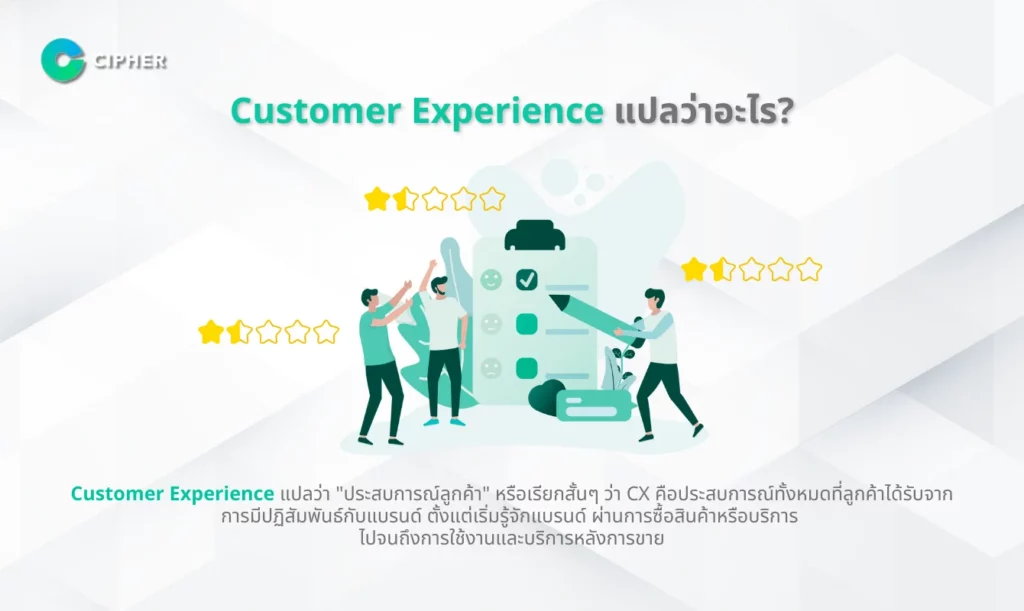 5 เครื่องมือช่วยวัด Customer Experience - Customer Experience แปลว่าอะไร