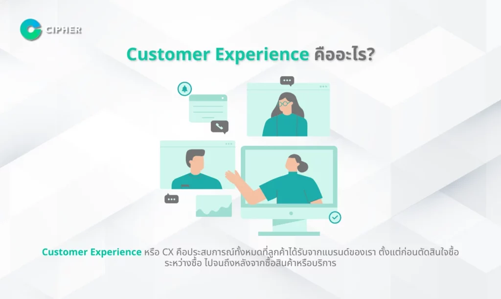 แนะนำ 10 บริษัทที่ช่วยยกระดับ Customer Experience - Customer Experience คืออะไร?