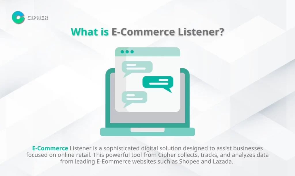 What is E-Commerce Listener?