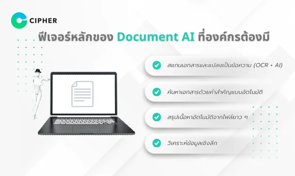 AI อ่านเอกสาร: เพิ่มประสิทธิภาพองค์กรด้วย Document AI