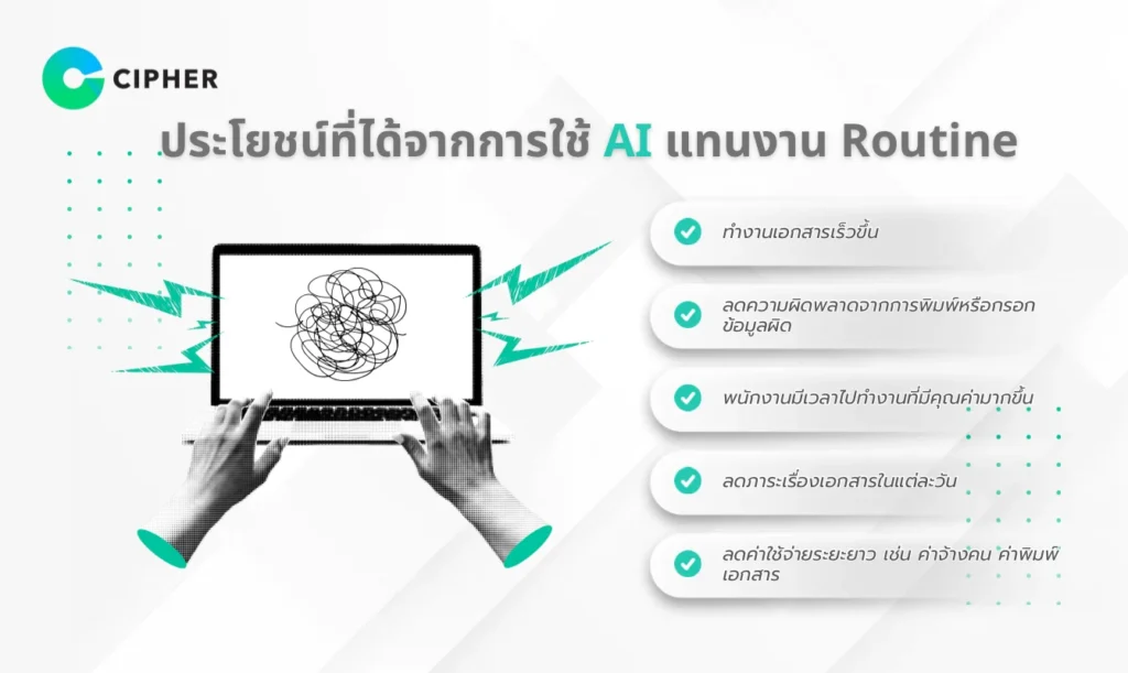 AI ลดงานเอกสาร
