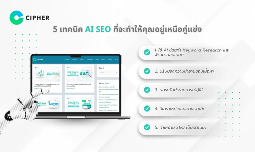 ทำ SEO ด้วย AI