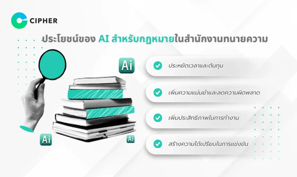 AI สำหรับกฎหมาย