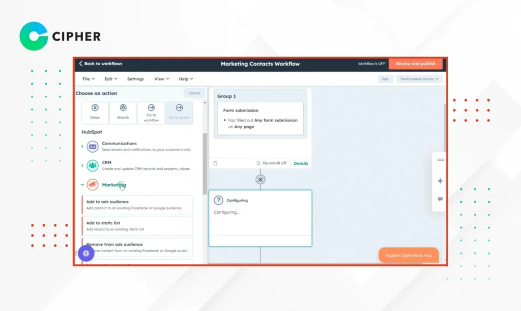 Marketing Contacts HubSpot