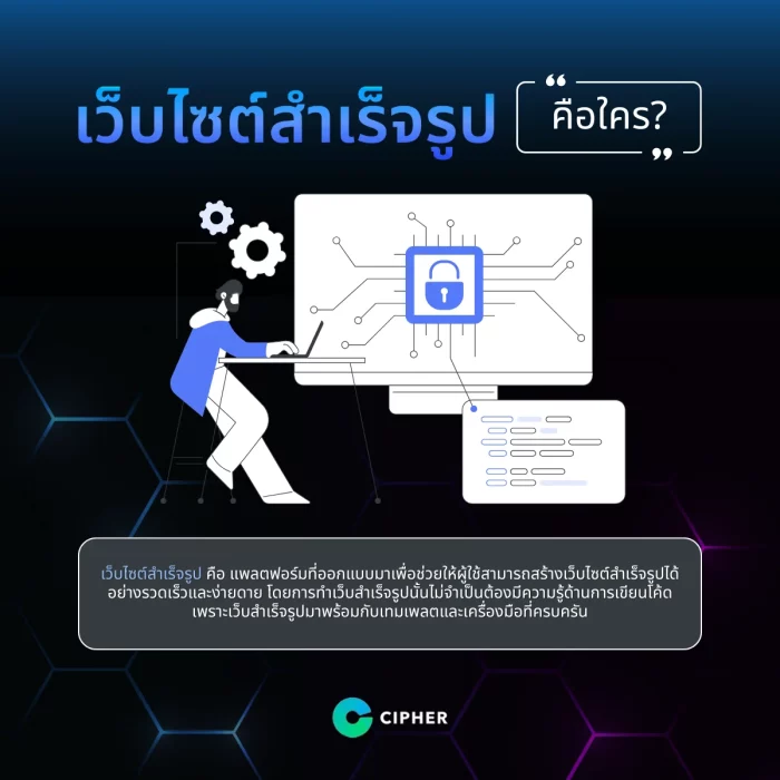 เว็บไซต์สำเร็จรูป คืออะไร