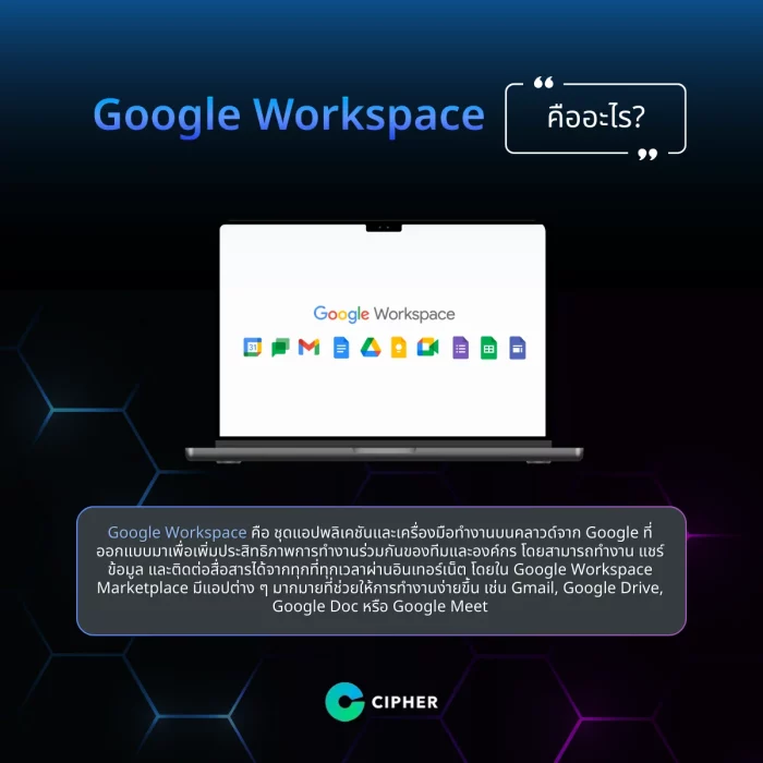 Google Workspace คืออะไร